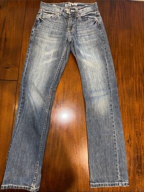 Reclaim Boy’s Straight-Leg Faded Blue Jeans
